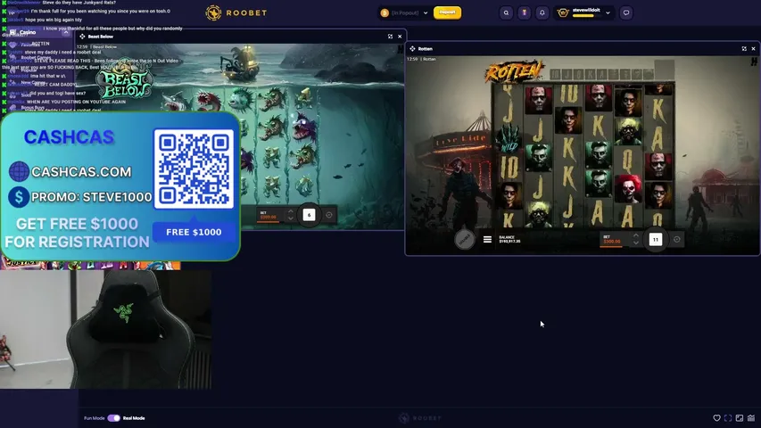 stevyewilhldfoit playing Slots & Casino - Live Casino Stream