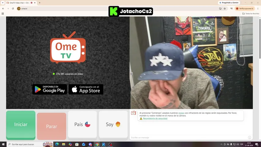 ometv !voces kisasooo