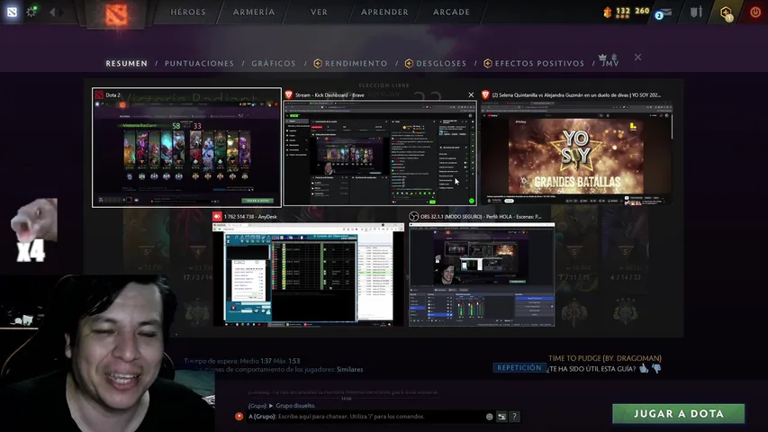 DIA 8 Mes 1: GO RANK + reto to Divine | DOTA 2 | !sr rocola  !tts para hablar