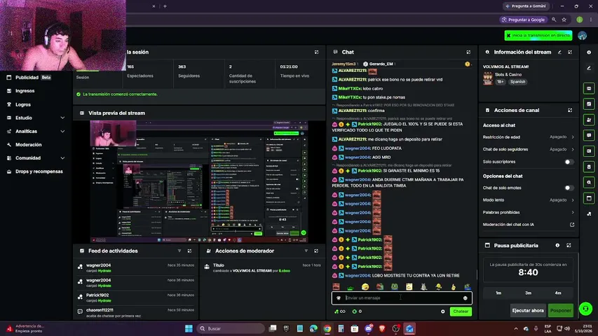 lloboo playing Slots & Casino - Live Casino Stream