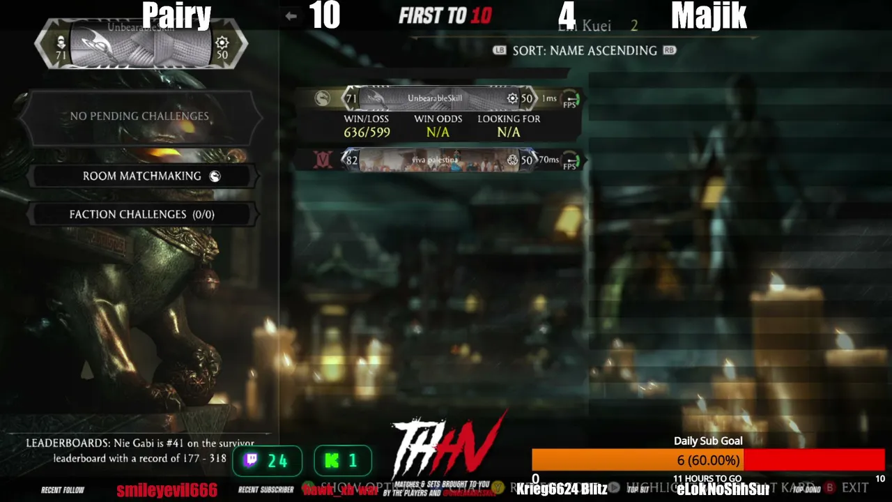 UnbearableSkill live