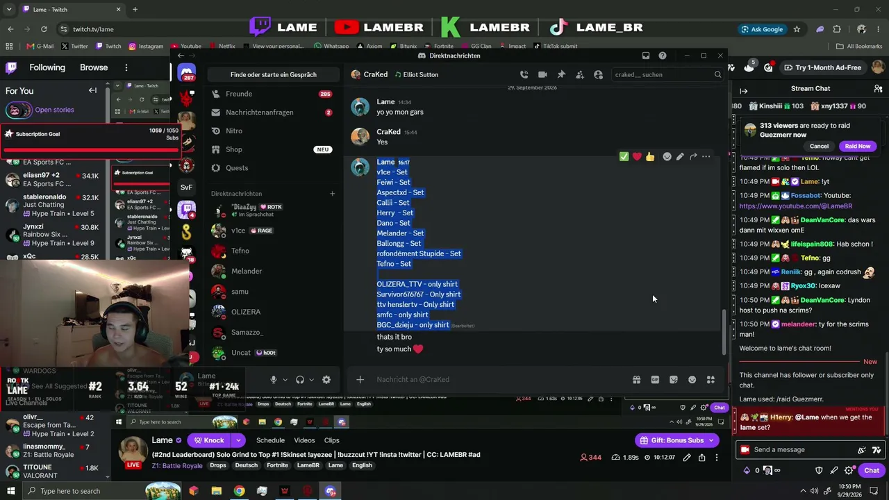 Lame live
