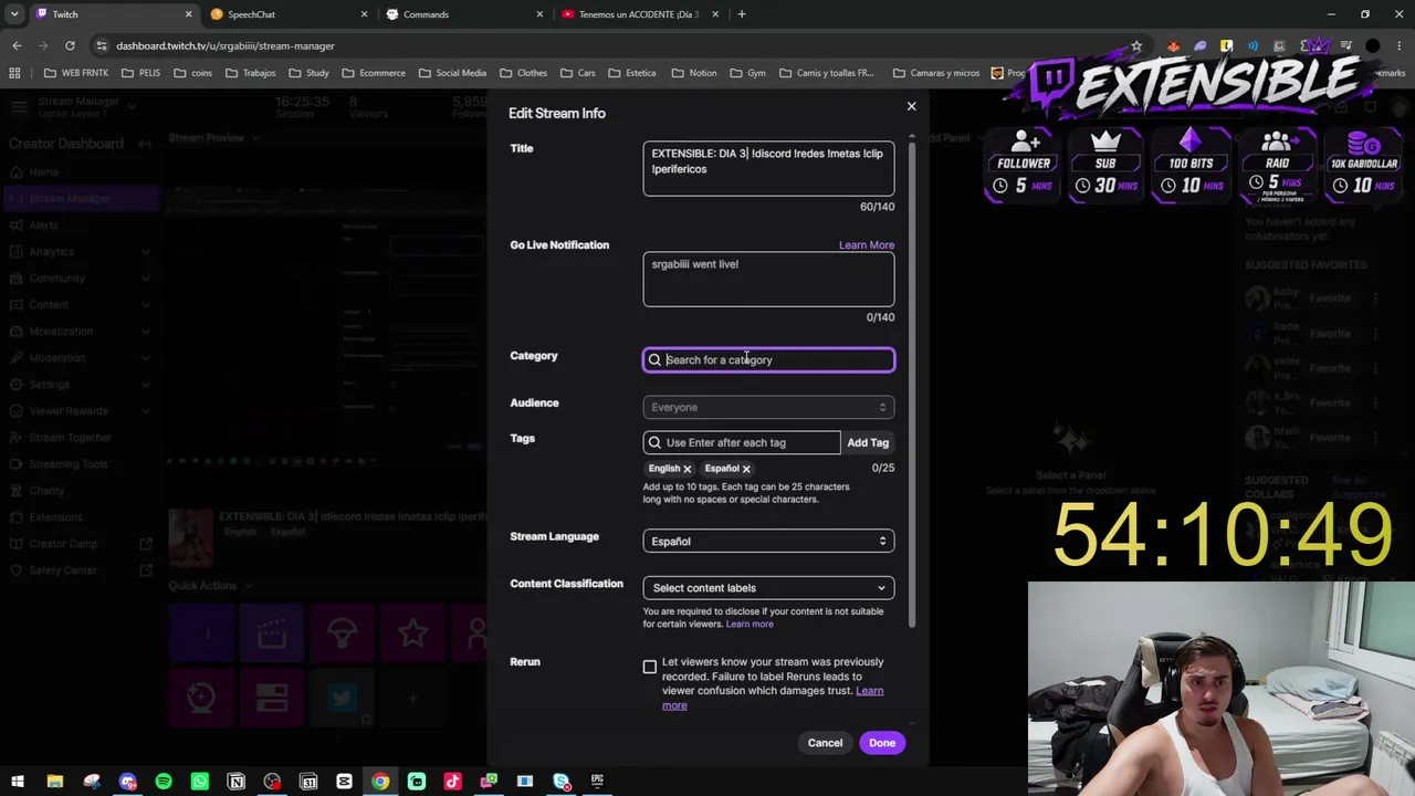 srgabiii live