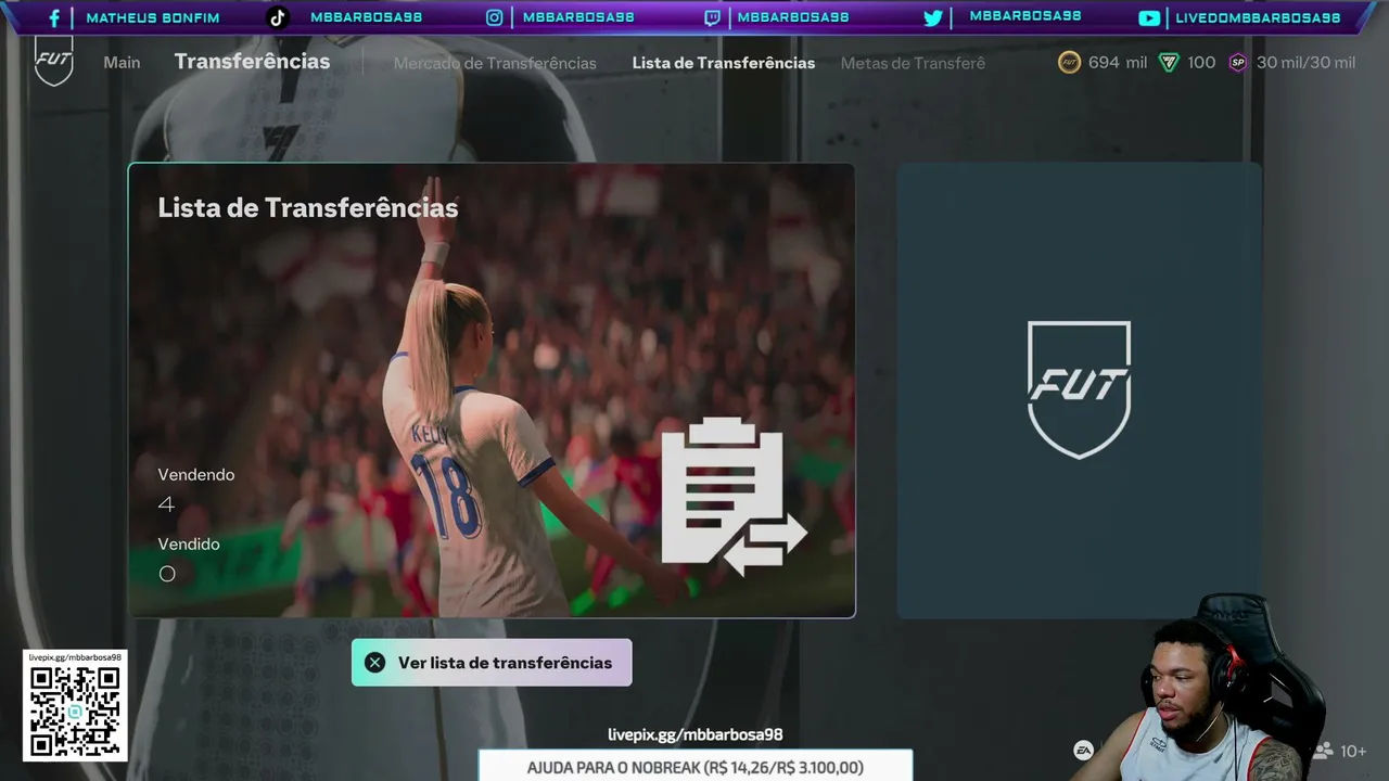 Mbbarbosa98 live stream