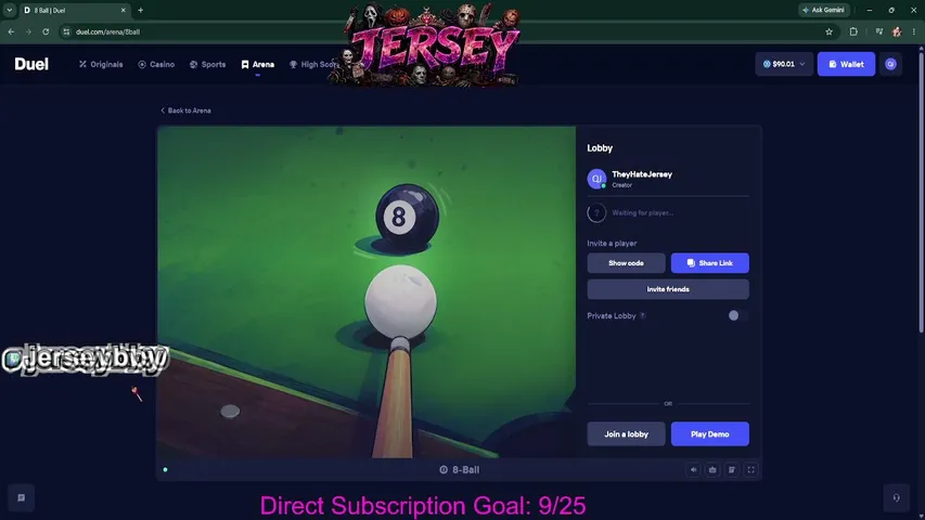 jerseygirlx playing Slots & Casino - Live Casino Stream
