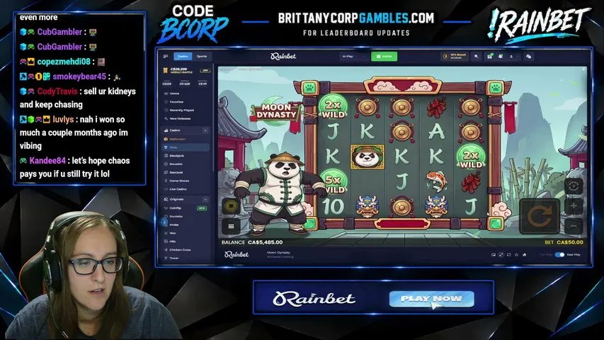 brittanycorp playing Slots & Casino - Live Casino Stream