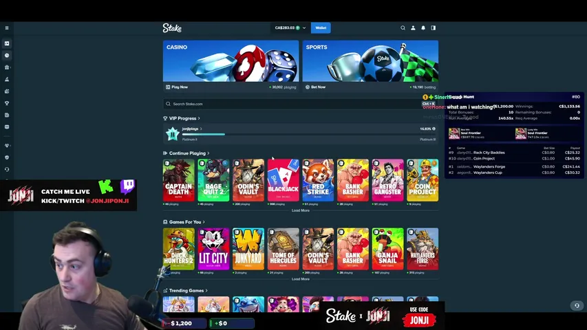 jonjiponji playing Slots & Casino - Live Casino Stream