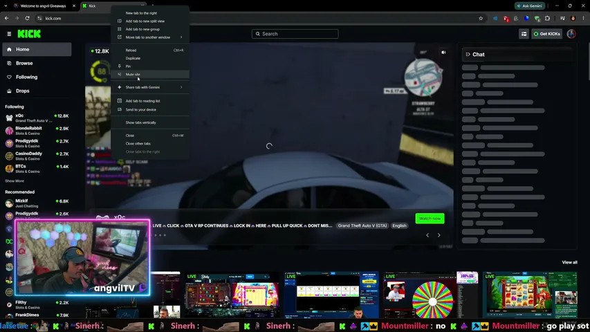 angvil playing Slots & Casino - Live Casino Stream