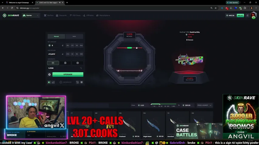 angvil playing Slots & Casino - Live Casino Stream