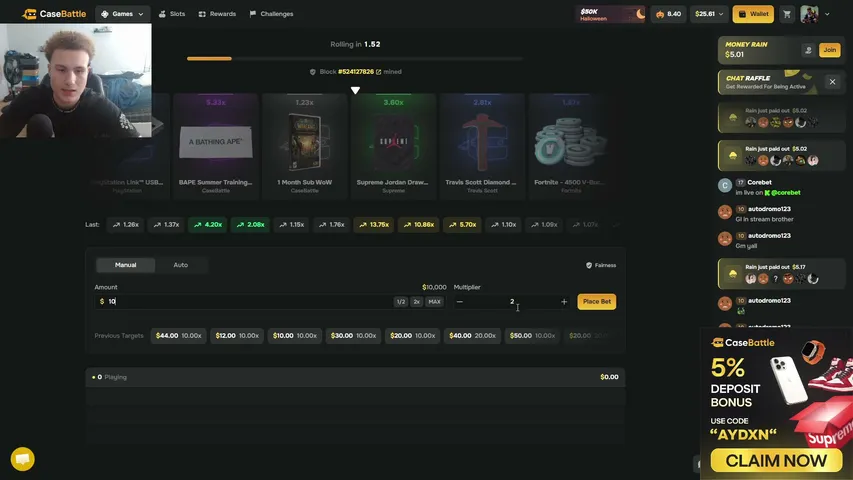 aydxnlive playing Slots & Casino - Live Casino Stream