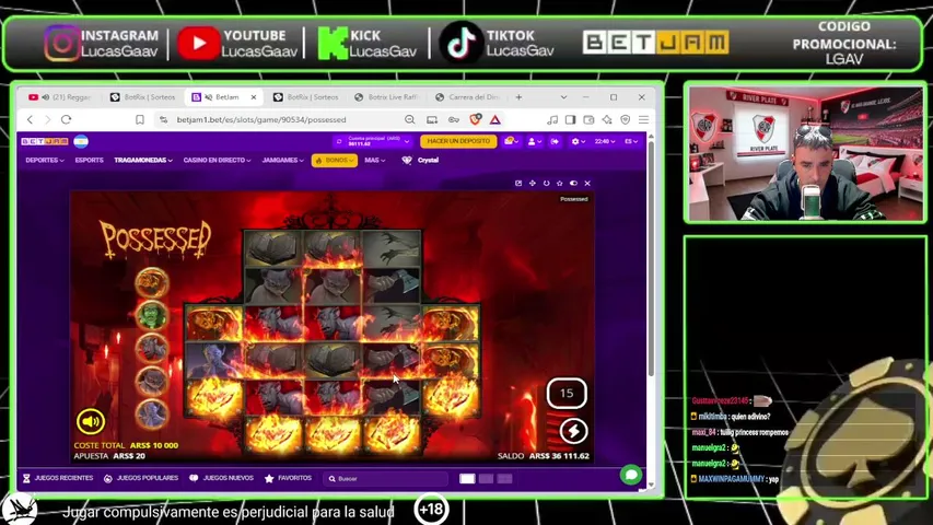 lucasgav playing Slots & Casino - Live Casino Stream