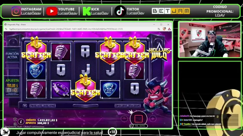 lucasgav playing Slots & Casino - Live Casino Stream