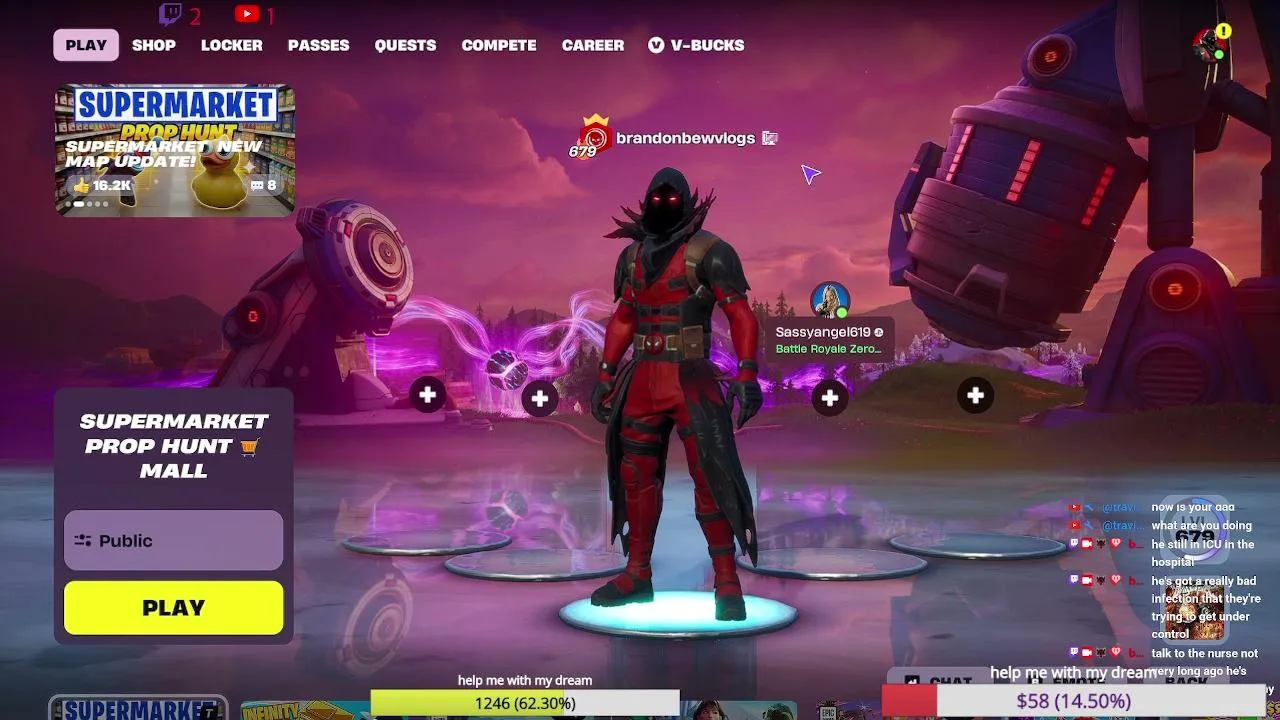 brandonbewvlogs live