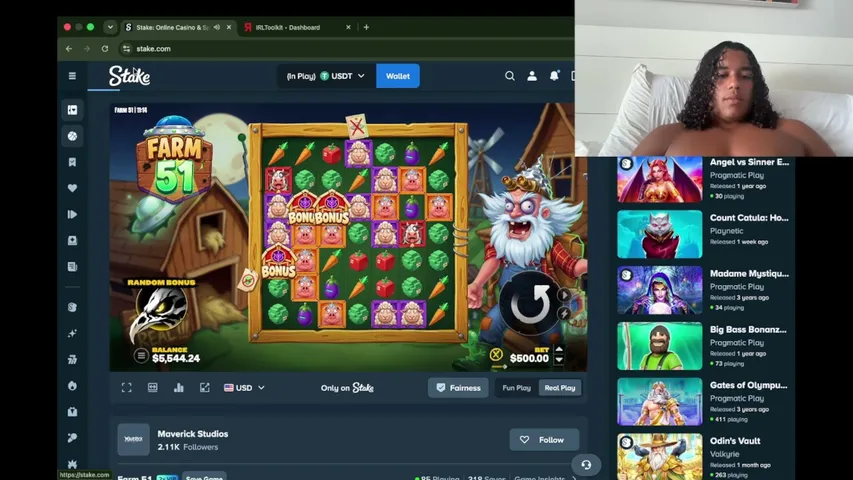 sonnyreeves playing Slots & Casino - Live Casino Stream