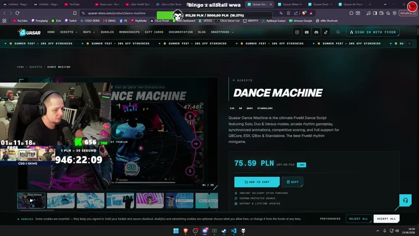 takuu playing Just Chatting - Live Casino Stream