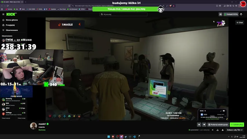 takuu playing Grand Theft Auto V (GTA) - Live Casino Stream
