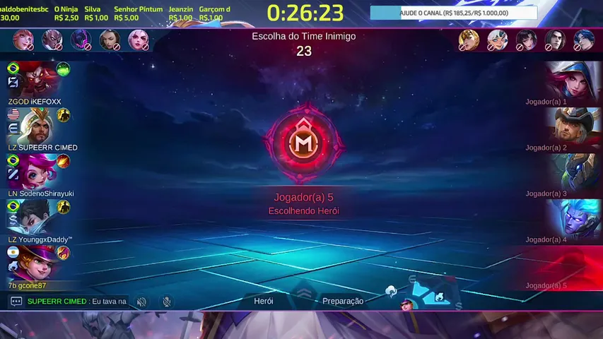 RUSHANDO TRYHARD - FULL RANKED | Mobile Legends: Bang Bang