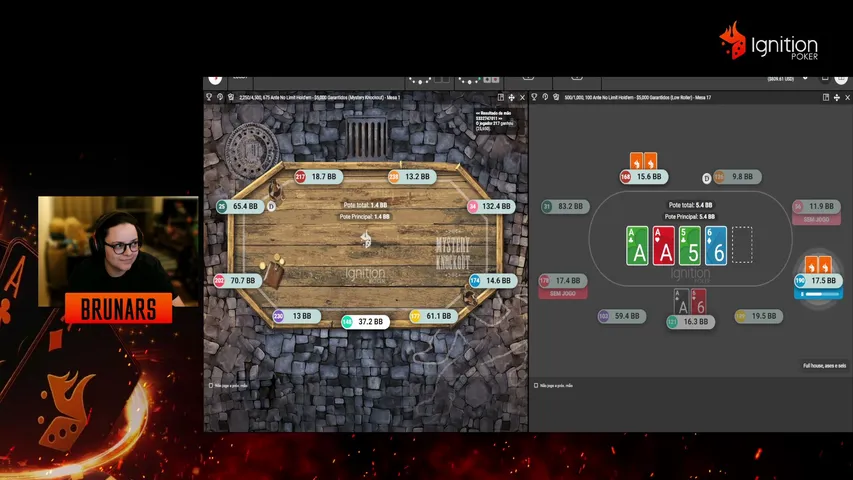 +18 POKER DA MADRUGA! - !ignition !GL !discord #874
