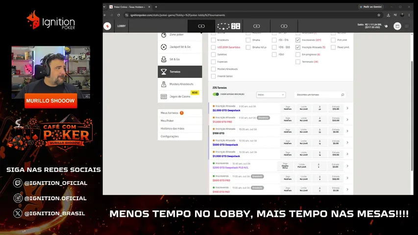 ignition-oficial playing Poker - Live Casino Stream