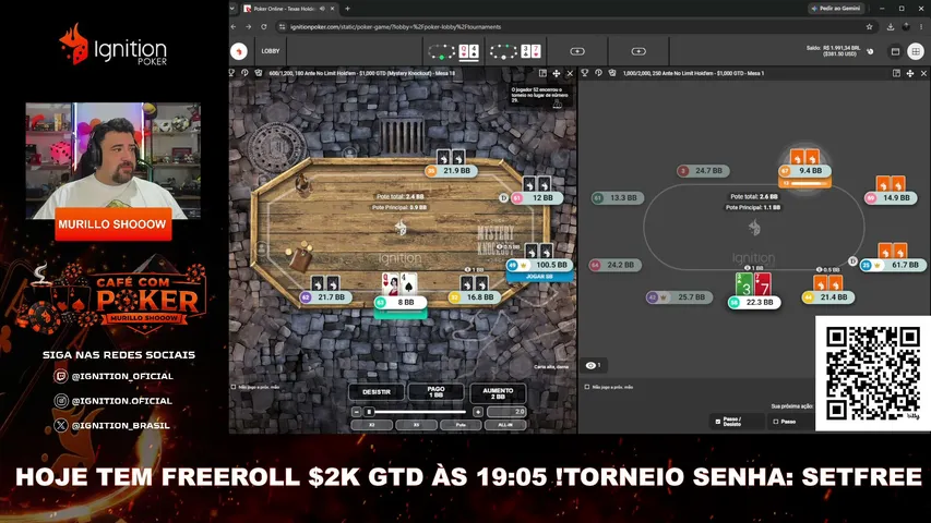 ignition-oficial playing Poker - Live Casino Stream