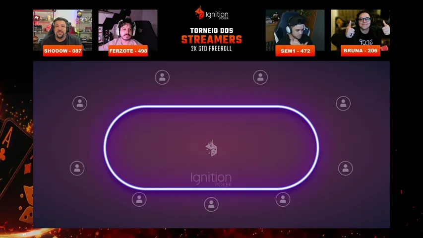 +18 POKER DA MADRUGA! - !ignition !GL !discord #874