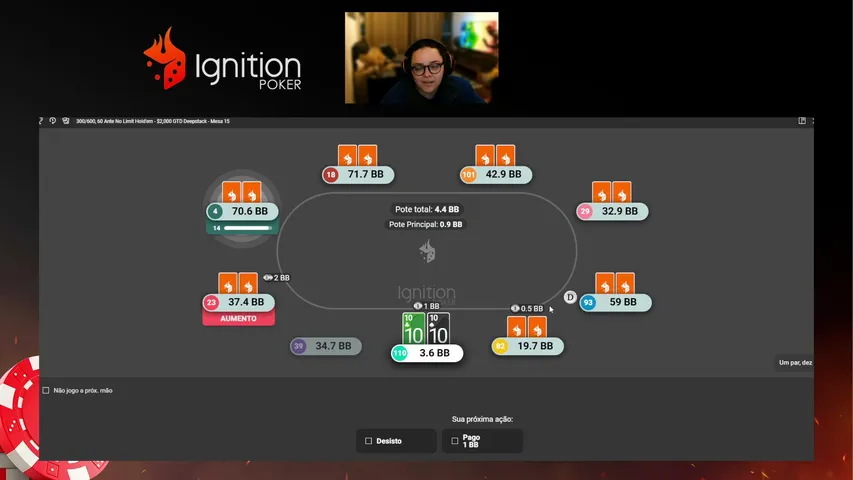 ignition-oficial playing Poker - Live Casino Stream