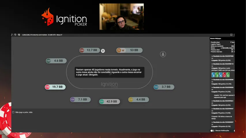 ignition-oficial playing Poker - Live Casino Stream
