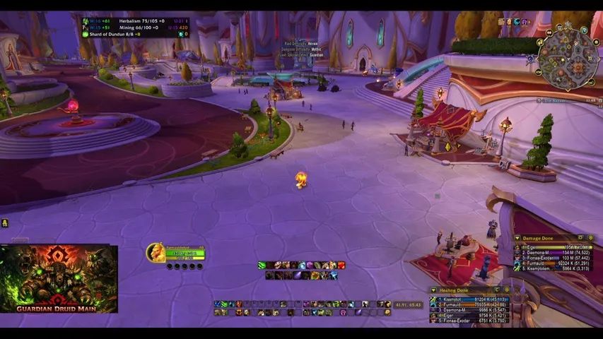 Meggz vs ....  Pushing Midnight M+ keys