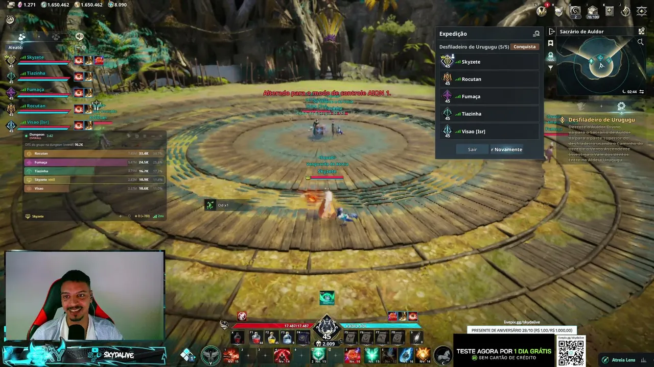 SKYdaLive live stream
