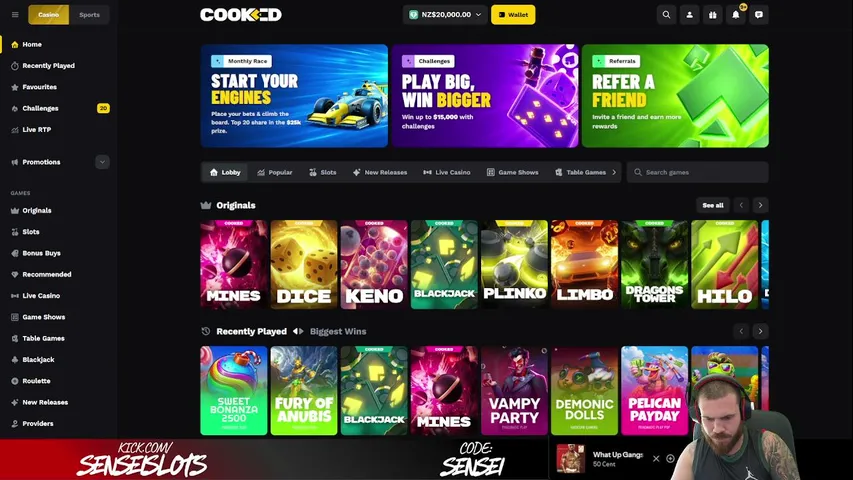 senseislots playing Slots & Casino - Live Casino Stream