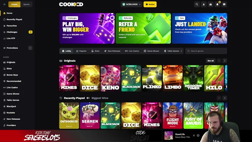 senseislots playing Slots & Casino - Live Casino Stream