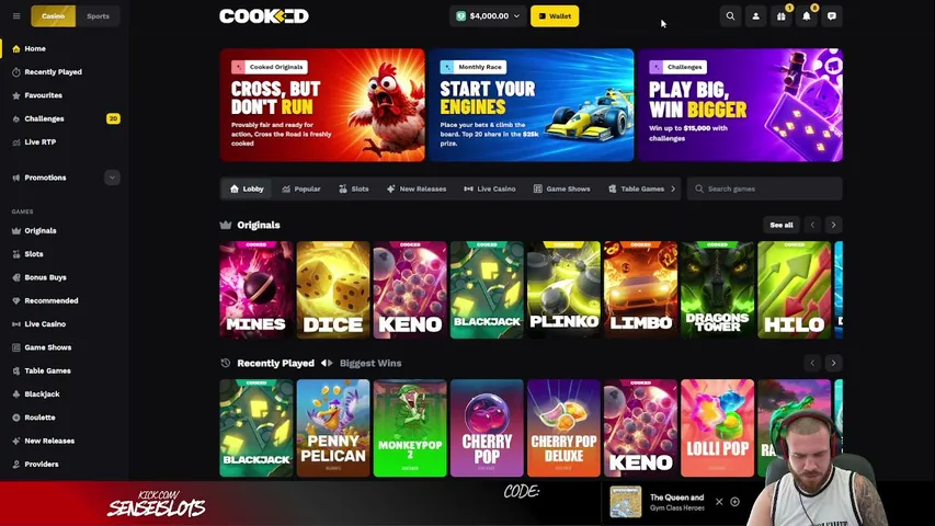 senseislots playing Slots & Casino - Live Casino Stream