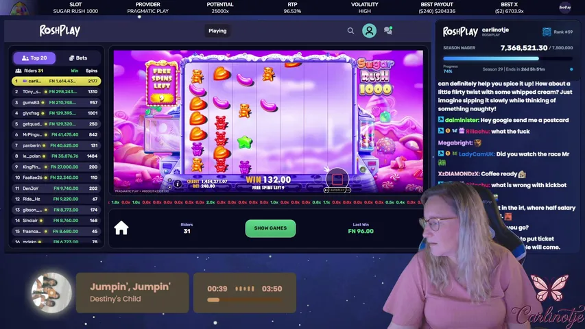 carlinotje playing Slots & Casino - Live Casino Stream
