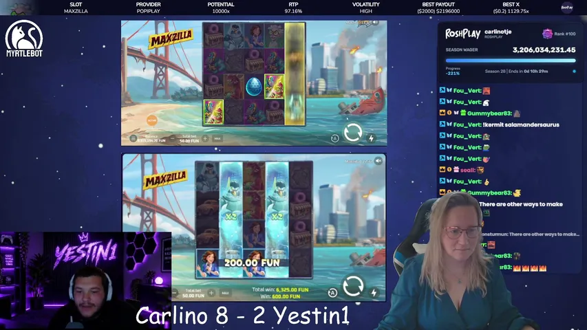 carlinotje playing Slots & Casino - Live Casino Stream