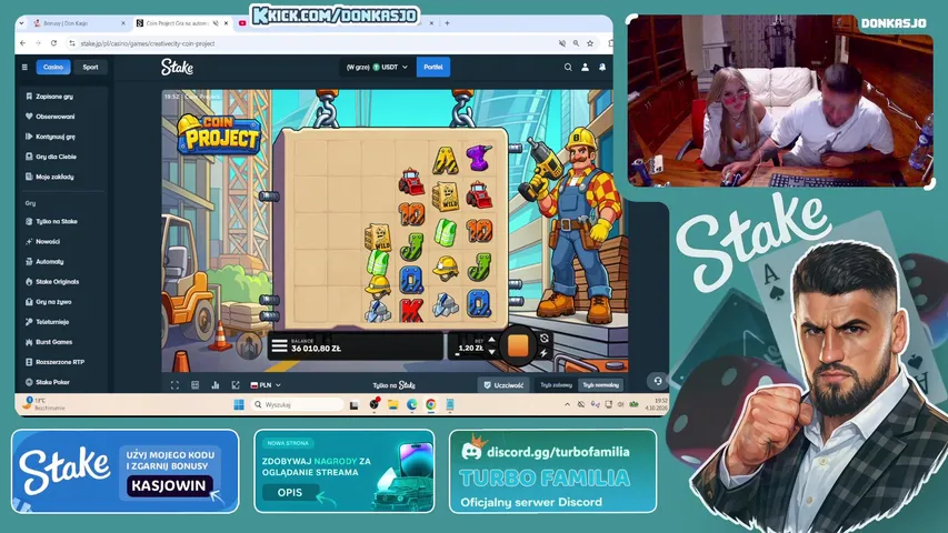 DonKasjo playing Slots & Casino - Live Casino Stream