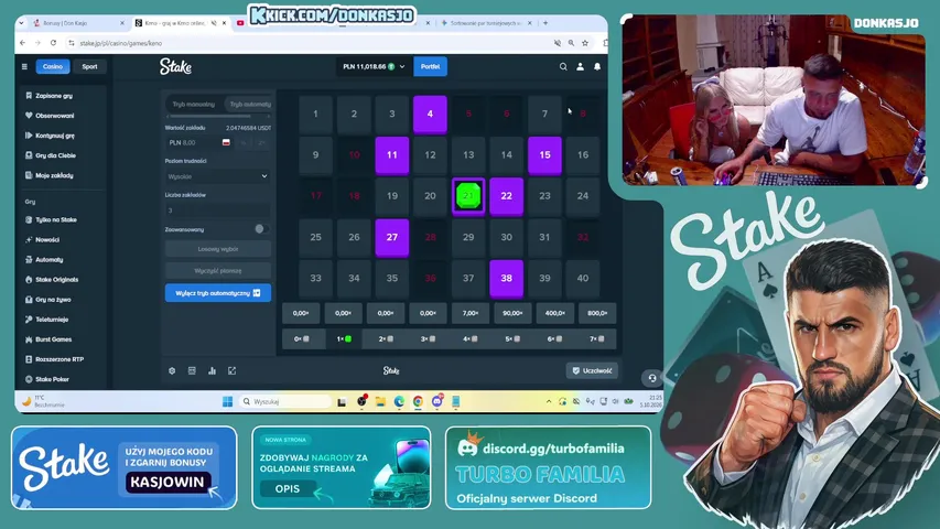 DonKasjo playing Slots & Casino - Live Casino Stream