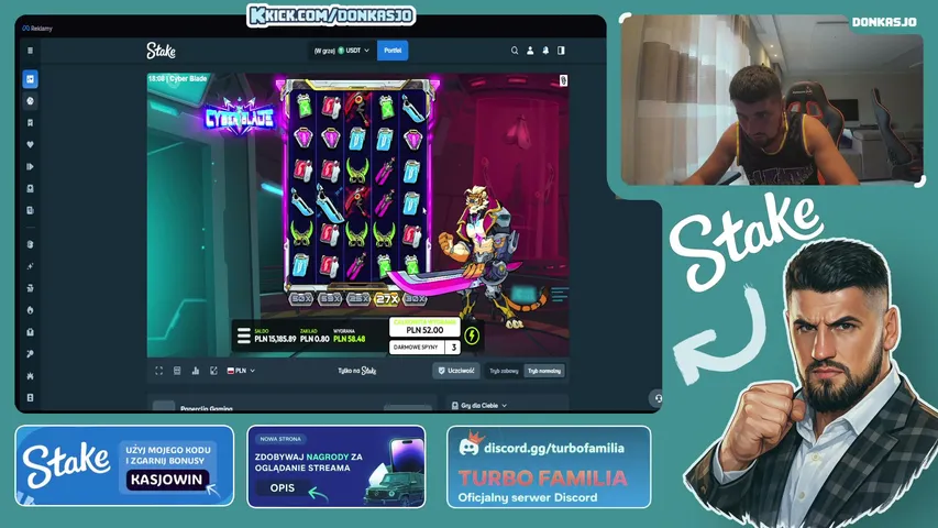 DonKasjo playing Slots & Casino - Live Casino Stream