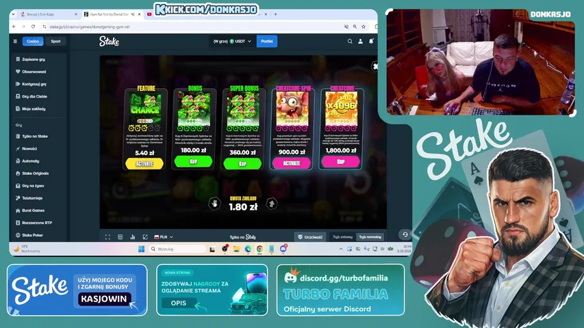 DonKasjo playing Slots & Casino - Live Casino Stream