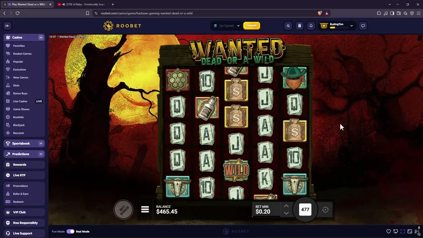 buzzjr22 playing Slots & Casino - Live Casino Stream