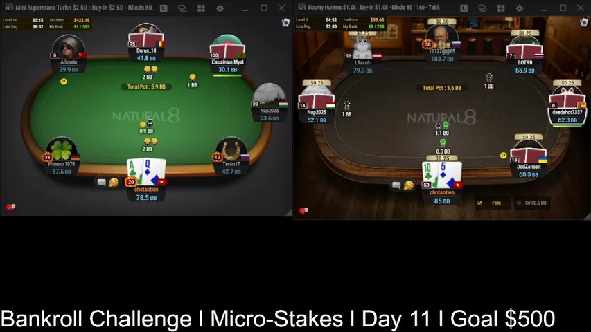 chotaotien playing Poker - Live Casino Stream