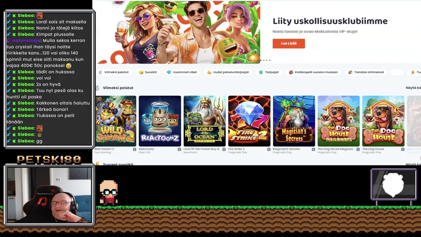 petski80 playing Slots & Casino - Live Casino Stream