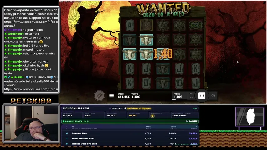 petski80 playing Slots & Casino - Live Casino Stream