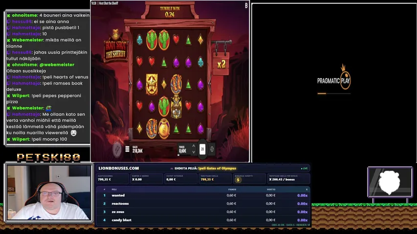 petski80 playing Slots & Casino - Live Casino Stream