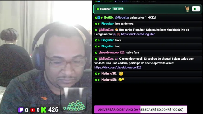 feragamer14 playing Just Chatting - Live Casino Stream