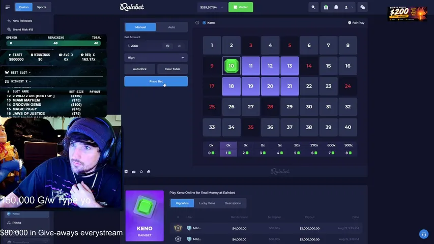 blanddean playing Slots & Casino - Live Casino Stream
