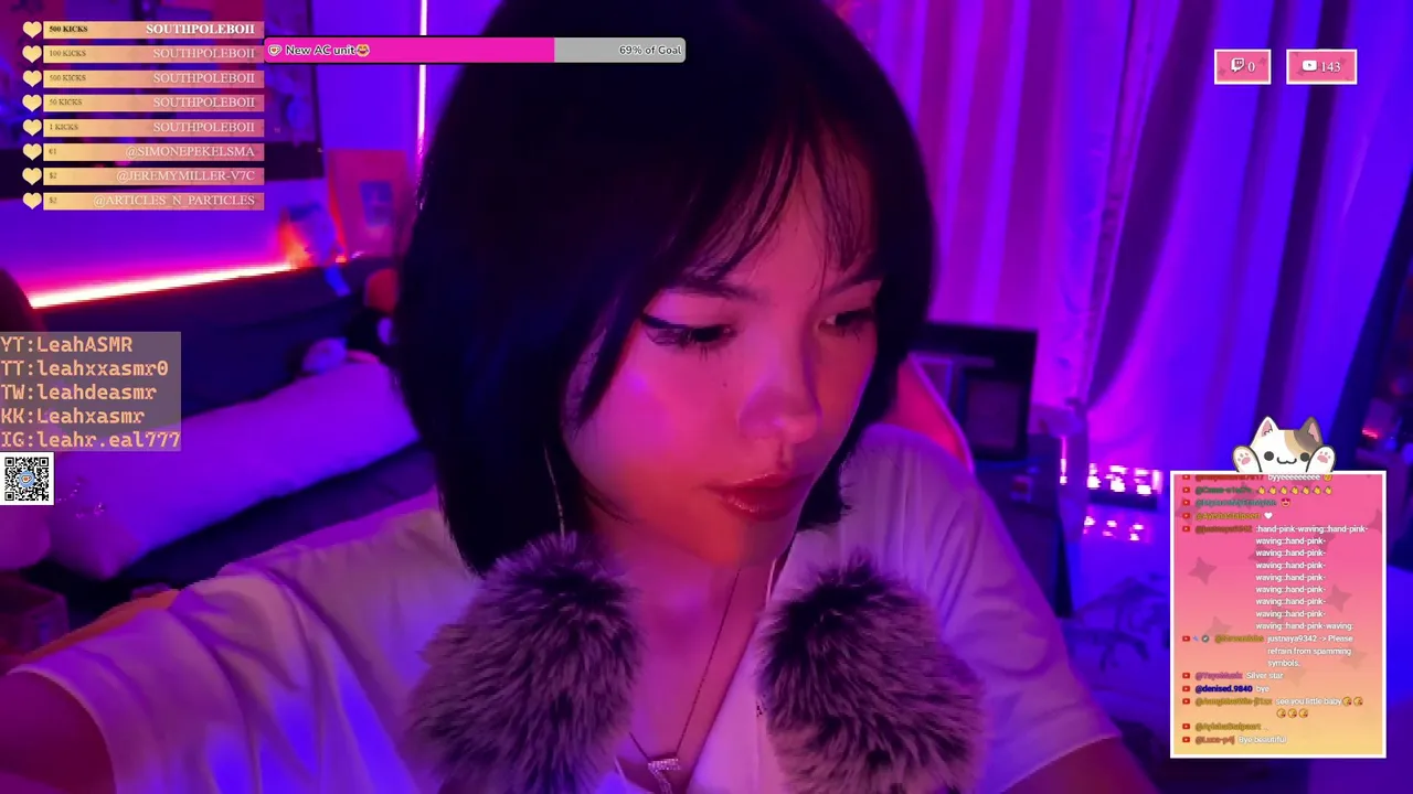 Leahxasmr live