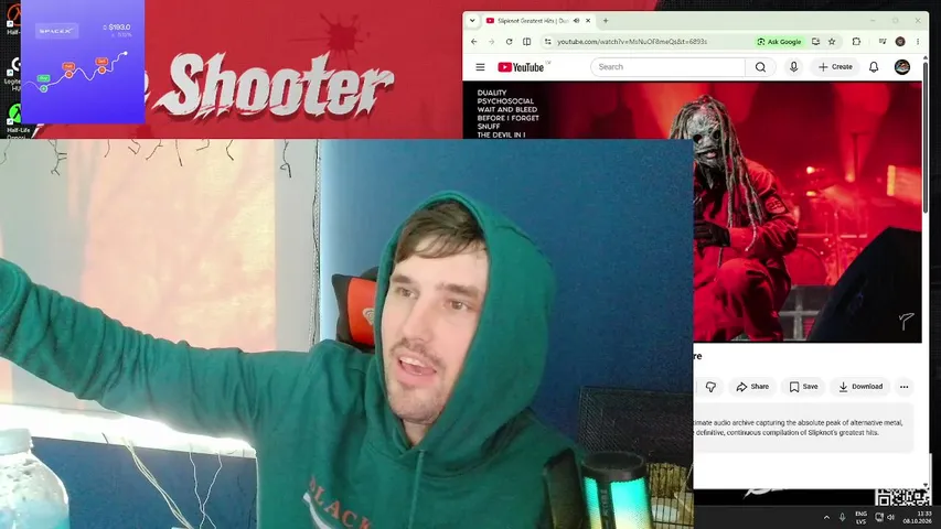 webgeekkick playing Just Chatting - Live Casino Stream
