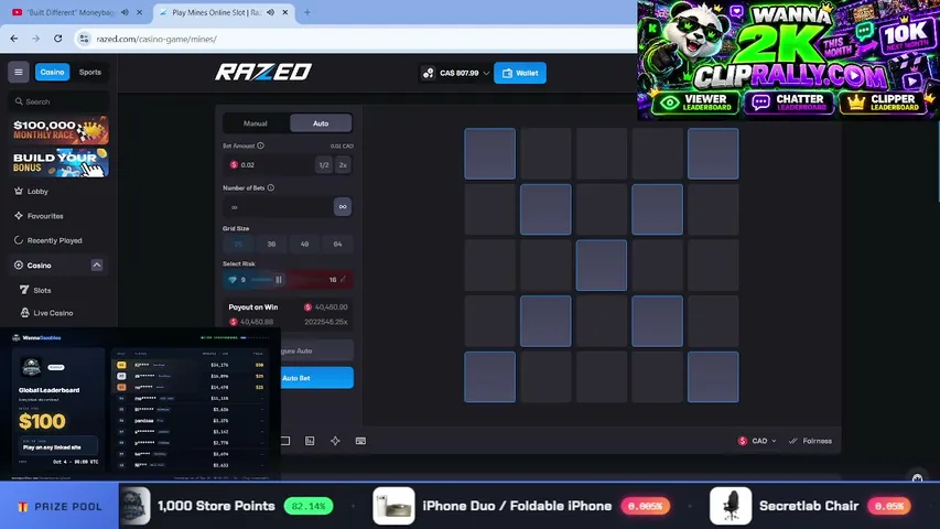 RAZED AFK STREAM🧃| 24/7 GIVEAWAYS and Tips 🎉 !site !VIP !claim !clipper 60K in prizes and leaderboards