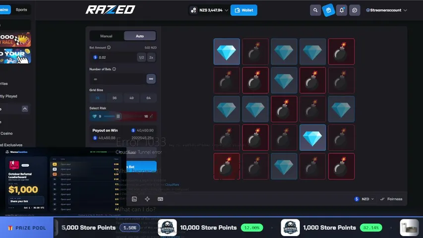 wannagambles playing Slots & Casino - Live Casino Stream