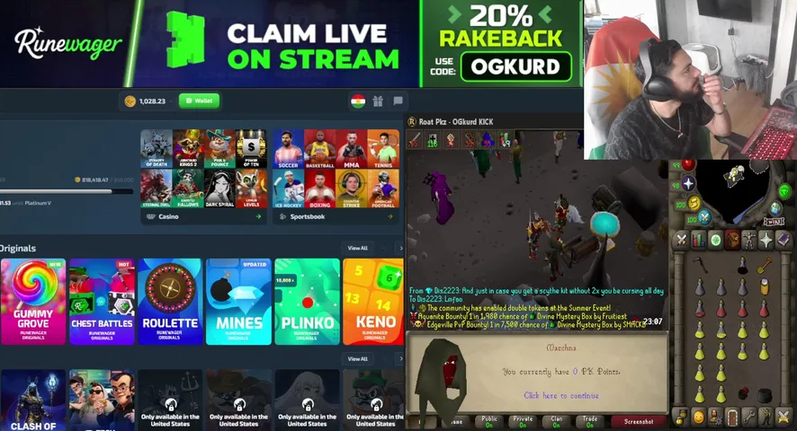 20% RAKEBACK new users !promo @#@# RUNEWAGER <3 chilling
